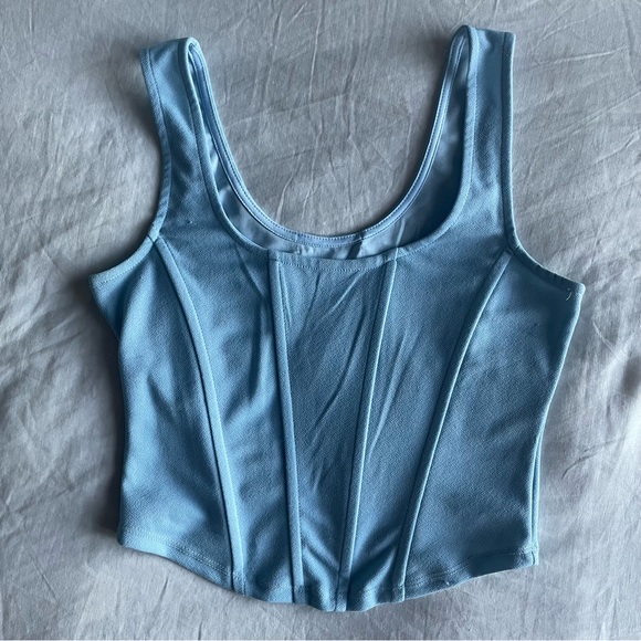 Cinderella Blue Corset - Picture 4 of 4